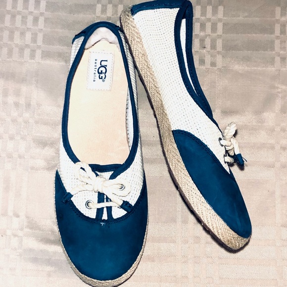 ❤️CLEARANCE🌺NWOT UGG Catrin Blue Espadrilles - Picture 3 of 13